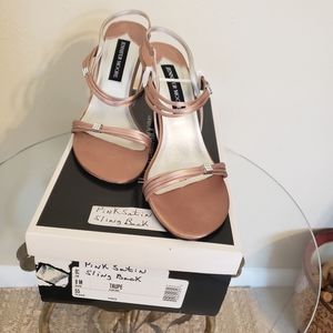 Sling back heels